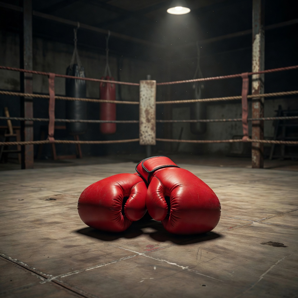 Box Slot Boxing Theme with Red Boxing Gloves